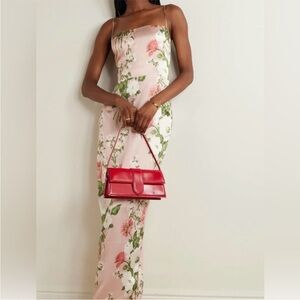 REFORMATION FRANKIE SILK DRESS